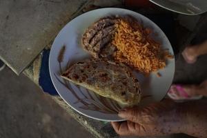 tortillas frescas mexicanas feitas à mão foto