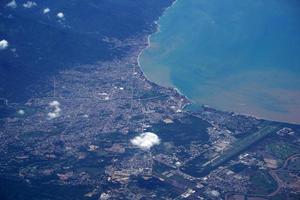 vista aérea de puerto vallarta méxico foto