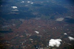 guadalajara jalisco panorama aéreo paisagem do avião foto