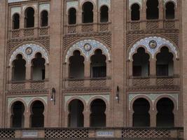 madrid plaza de toros arena histórica de touradas las ventas foto