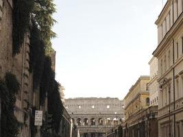 coliseu roma monti distrito edifícios vista foto