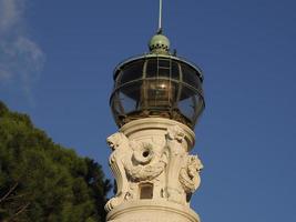 farol gianicolo em roma foto