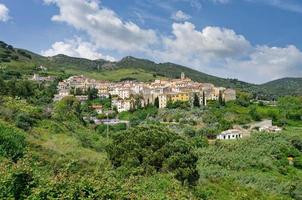 vila do rio nell elba na ilha de elba na toscana, mar mediterrâneo, itália foto