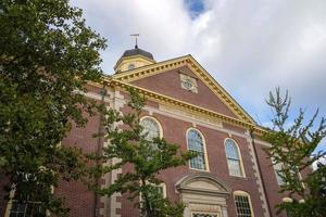 edifício histórico do museu baleeiro de new bedford foto