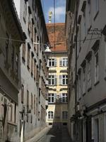 graz áustria vista de edifícios históricos foto