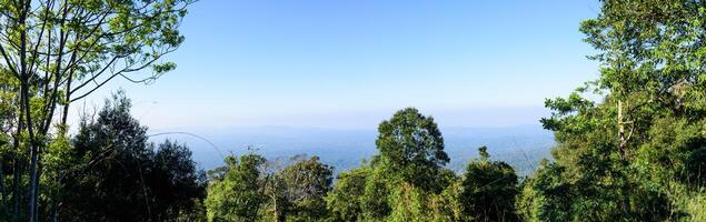 paisagem no parque nacional khaoyai foto