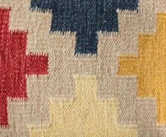 textura do tapete asteca foto