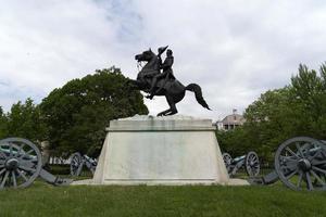 Washington DC, EUA - 26 de abril de 2019 - manifestação contra Trump na Casa Branca foto