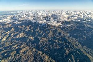 sierra de la laguna baja california sur aérea foto