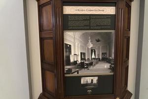 washington dc, eua - 29 de abril de 2019 - interior do russel senate bulding foto