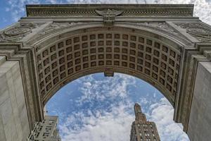 Washington Square Arch em Nova York foto