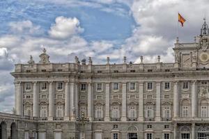 madri capital da espanha palácio real foto