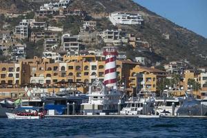 cabo san lucas vista do oceano pacífico foto