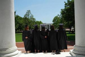 baltimore, eua - 21 de maio de 2018 - dia da formatura na universidade john hopkins foto