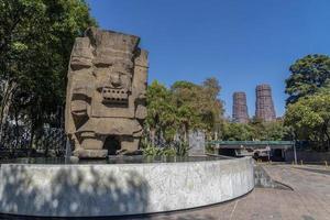 cidade do méxico, méxico - 31 de janeiro de 2019 - museu de antropologia da cidade do méxico foto