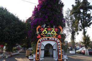 cidade do méxico, méxico - 30 de janeiro de 2019 - xochimilco é a pequena veneza da capital mexicana foto