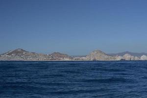 cabo san lucas vista do oceano pacífico foto