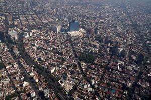 cidade do méxico vista aérea paisagem urbana panorama foto