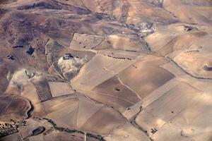 vista aérea do vulcão etna de catania da sicília foto