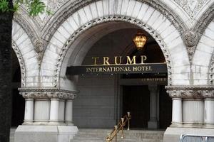 Washington DC, EUA - 16 de maio de 2018 - os correios são agora o Trump International Hotel foto