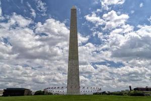 Washington Memorial Obelisc Monumento em DC foto