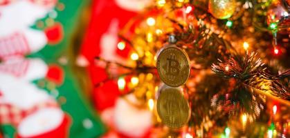 natal ouro bitcoin foto