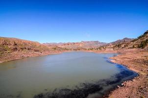 vista panorâmica das montanhas foto