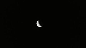 close-up da imagem da lua de sangue durante o eclipse lunar