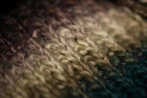 cachecol tradicional de inverno artesanal colorido com lã de alpacas fechar fundo moderno impressão de alta qualidade foto