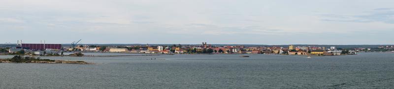 karlskrona é uma cidade portuária na província sul sueca de blekinge foto