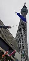 Tóquio, Japão, em julho de 2019. Tokyo Sky Tree, antigamente a nova Torre de Tóquio, é uma torre de transmissão, observação e restaurante em Sumida foto