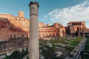 Roma, Itália, ruínas da cidade velha. foto