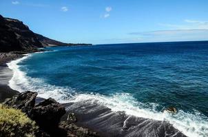 vista panorâmica do oceano foto