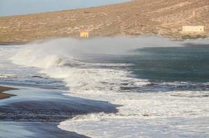 vista panorâmica do oceano foto