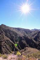 vista panorâmica das montanhas foto