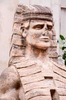 close-up escultura egípcia foto