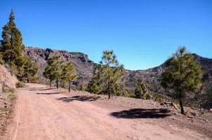 vista panorâmica da estrada foto