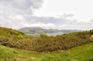 vista panorâmica da montanha foto