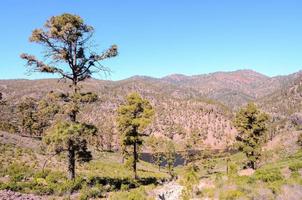 vista panorâmica da montanha foto