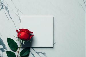 design de fundo de rosas vermelhas para texto, mensagem, citações, dia dos namorados. foto