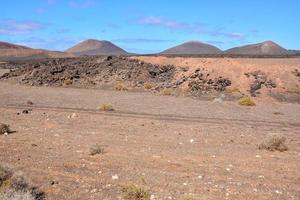 vista panorâmica do deserto foto
