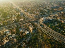 paquistão karachi vista do céu foto