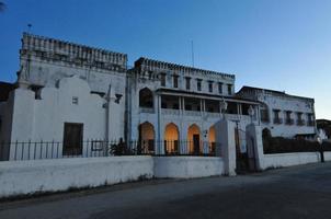 palácio do sultão, zanzibar foto