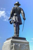 monumento memorial, gettysburg, pa foto