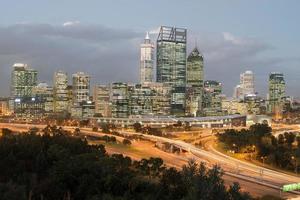 vista de perth, austrália foto