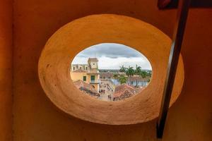 vista de san francisco de asis sobre a parte antiga de trinidad cuba, 2022 foto