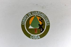símbolo dos guardas florestais em crucesitas cuba foto