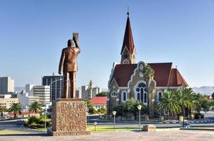 igreja de cristo - windhoek, namíbia, 2022 foto
