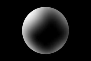 bolhas ou balões brancos em um fundo preto foto