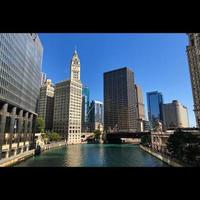 edifícios da cidade de chicago foto